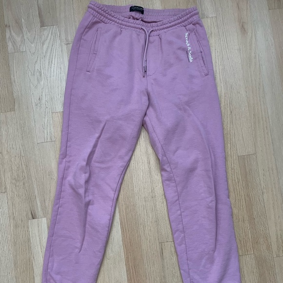 Scotch & soda, mauve sweatpants, barely worn like new - Picture 2 of 7